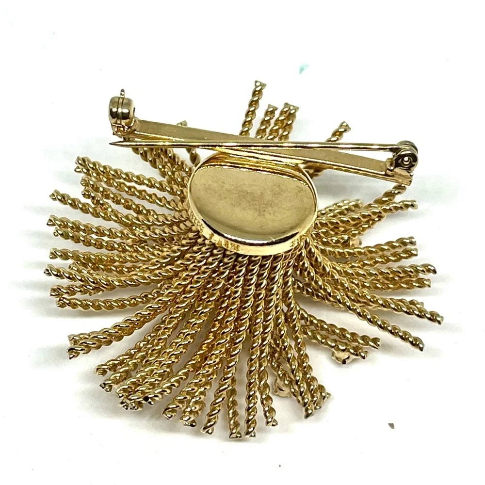 Vintage Bergere Starburst Brooch - Picture 2 of 3